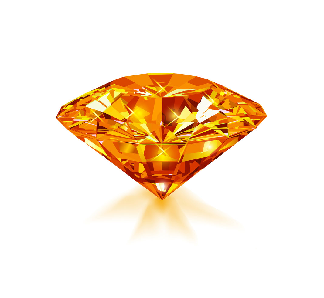 orange diamonds
